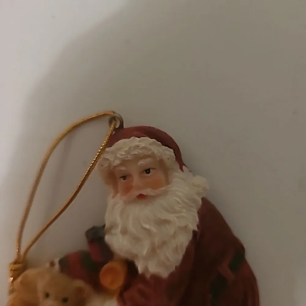 Vintage Santa Ornament #3